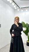 Leila Vual Takım Lacivert 