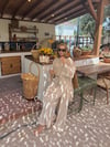 Loren Üçlü Abaya Set 