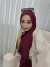 Naia Muadil Şal Bordo ( etiketli ) 