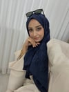 Naia Muadil Şal Lacivert ( etiketli ) 