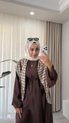 Noya Kuşaklı Takım Kahverengi 