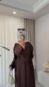 Noya Kuşaklı Takım Kahverengi 