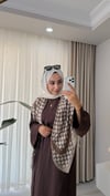 Noya Kuşaklı Takım Kahverengi 