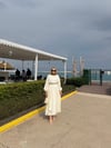 Oliva Büzgülü Etekli Takım Krem 