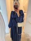 Saten Tül Takım Saks