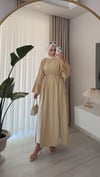 Yırtmaç Detaylı Tunik Yeşil