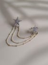 Yıldız Earcufflı Tek Küpe