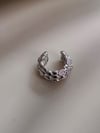 Zirkon Taşlı Silver Earcuff