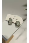 Zirkon Taşlı Silver Küpe