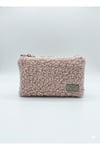 Pudra Pembe Teddy Çok Amaçlı Çanta