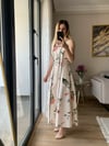 Floral Biyeli Elbise