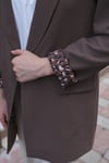 ETEKLİ SİYAH BLAZER