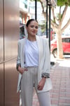 LEOPAR DETAY BLAZER