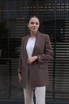 LEOPAR DETAY BLAZER