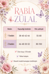 Desenli Modal Elbise - Çiçekli