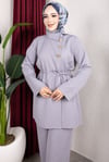 Yeni Sezon Takım Önü Yandan Düğmeli - Gri RBZ2608Y