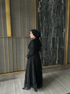 İTHAL DANTEL ELBİSE / SİYAH