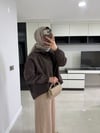 POPLİN GÖMLEK / KAHVERENGİ