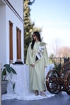 SİONA FULARLI ELBİSE | MİNT YEŞİLİ