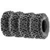 SunF Set 22x7-10 ve 22x10-10 A051 Power II Atv Utv Lastik Takımı Ön Arka