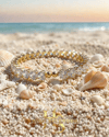 Gold Heart Diamond Bileklik