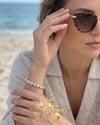 Gold Heart Diamond Bileklik