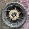 HYSONG GT 250 ARKA JANT LASTİK ÇIKMA