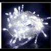 10m 100 Led Boncuk Lamba Beyaz Işık Şeffaf Kablo