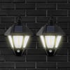 2'li Solar Cob Led Sensörlü Duvar Lambası