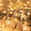 2m 10'lu Geyikli İp LED Işık
