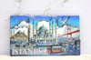 Ahşap İstanbul Temalı Magnet - Model 12