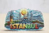 Ahşap İstanbul Temalı Magnet - Model 5