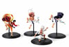 Anime One Piece Luffy Figürü 4'lü Set