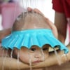 Bebek Banyo Şapkası Mavi