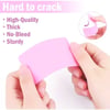 Boş Kelime Kartları 5x8 cm - 50 Adet Oval Kenarlı | Tabu & Not Kartları - Beyaz