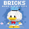 Bricks Donald Duck Mini Lego Figürü