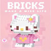 Bricks Hello Kitty Mini Lego Figürü