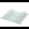 Cam Satranç Takımı 25*25cm