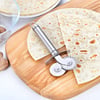 Çift Başlıklı Pizza Hamur Bıçağı
