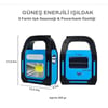 Güneş Enerjili Işıldak ve Powerbank Özellikli Kamp Lambası