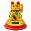 Güneş Enerjili Pati Salayan Şans Kedisi ( Maneki Neko )
