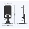 Katlanabilir Telefon Tutucu Stand Yuvarlak Tabanlı CM-074