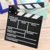 Küçük Boy Dekoratif Sinema Klaketi - Ahşap Tasarım - 20x20 cm