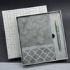 Kutulu Deri Defter Roller Kalem Set