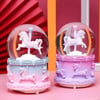 Mini Boy Işıklı Unicorn Kar Küresi