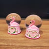 Mini Işıklı Flamingo Kar Küresi