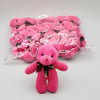 Peluş Ayıcık Anahtarlık Pembe