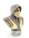 Polyester Scorpion Büst Küçük Boy