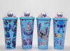 Sevimli Stitch Pipetli Boncuklu Termos Ve Suluk