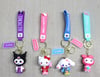 Silikon Kuromi, Hello Kitty, My Melody Anahtarlık